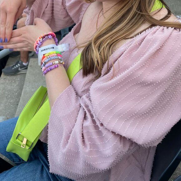 ASTR the Label Pink Blouse - Picture 3 of 4